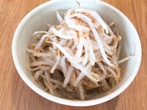 電子レンジで簡単！シンプルもやしナムル！